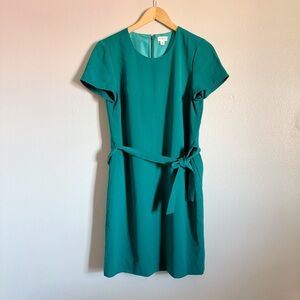 J. Crew Teal Shift Dress